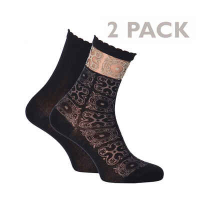 Tamaris Короткі шкарпетки mit halbtransparenter Gestaltung (1-Paar) aus hautfreundlicher Baumwolle