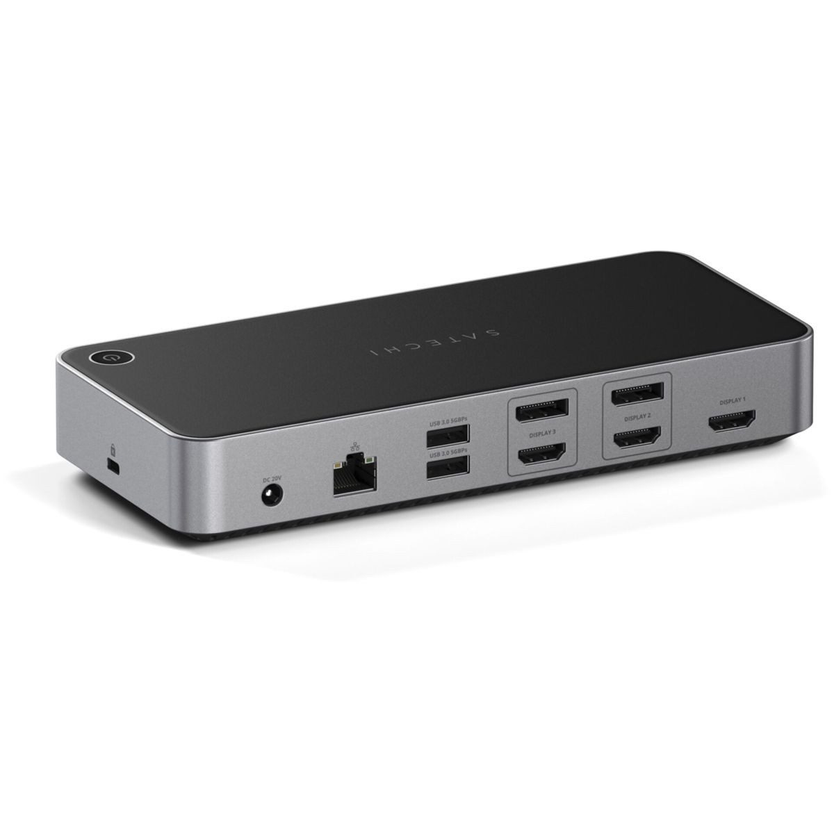 Satechi Triple 4K Display Docking Station Netzwerk-Switch