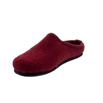 Stegmann Schurwoll-Pantoffel, red, Alpine Comfort FE, Wechselfußbett 48-401-13 Pantoffel