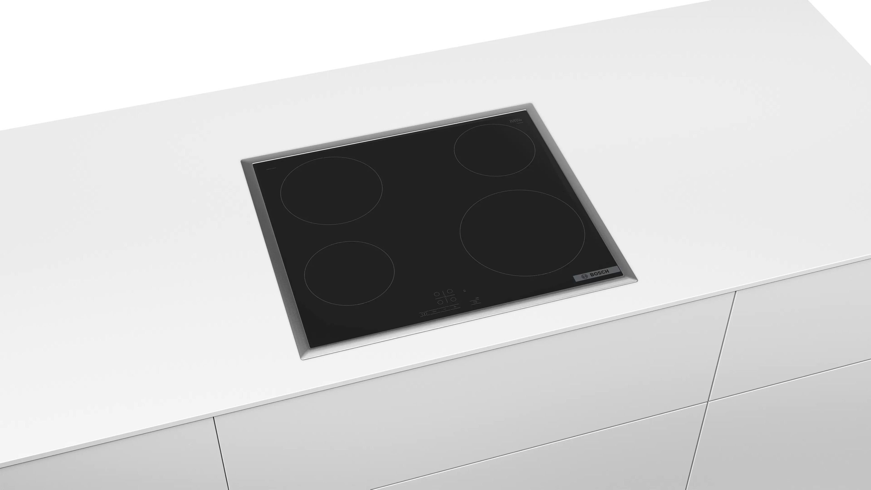BOSCH Elektro-Herd-Set Backofen + Glaskeramik-Kochfeld autark 60 cm