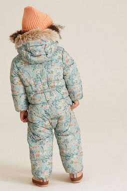 Next Schneeoverall Wasserabweisender Schneeanzug mit floralem Print (1-tlg)