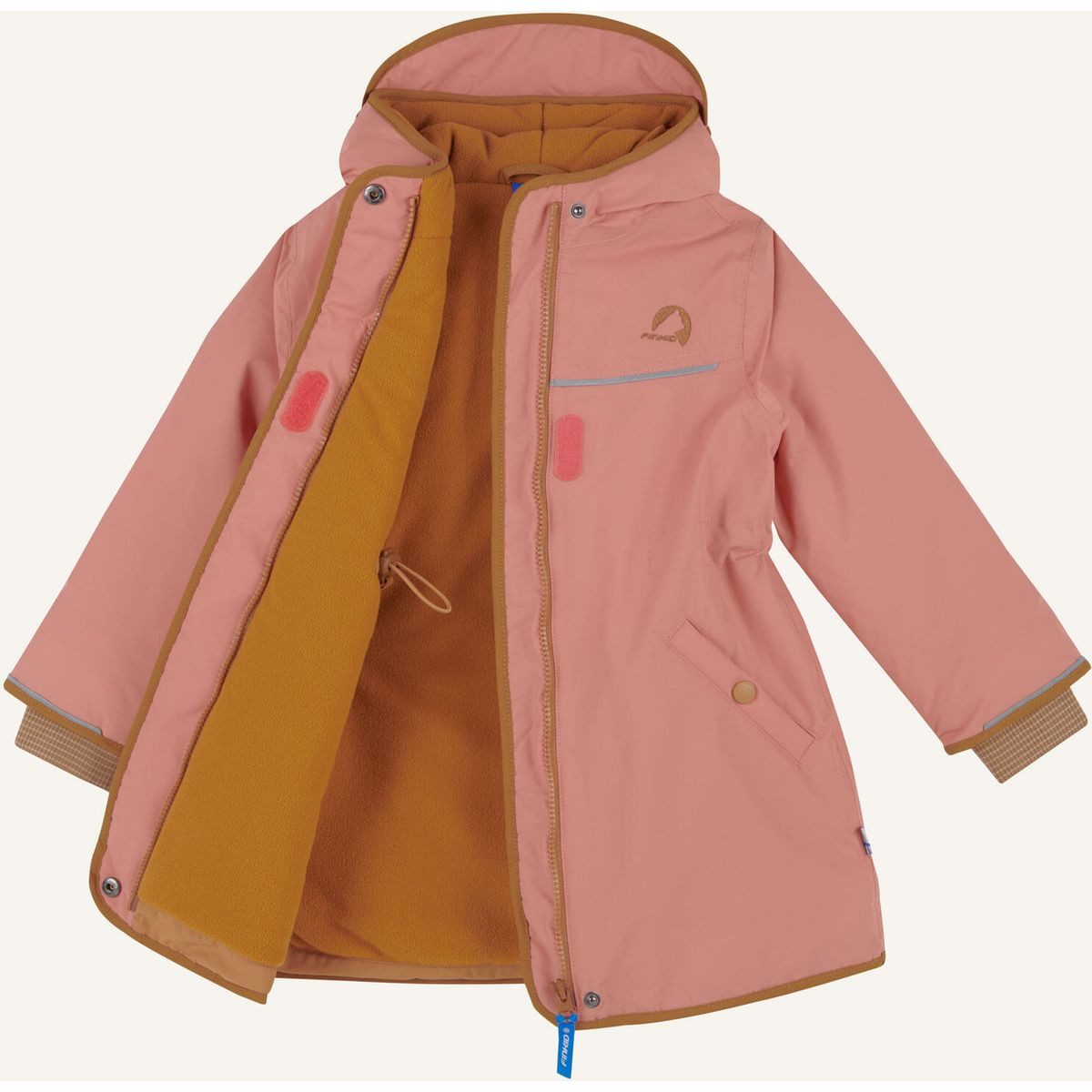 Finkid Outdoorjacke Milla Warmer Wintermantel für Mädchen mit exzellentem Wetterschutz