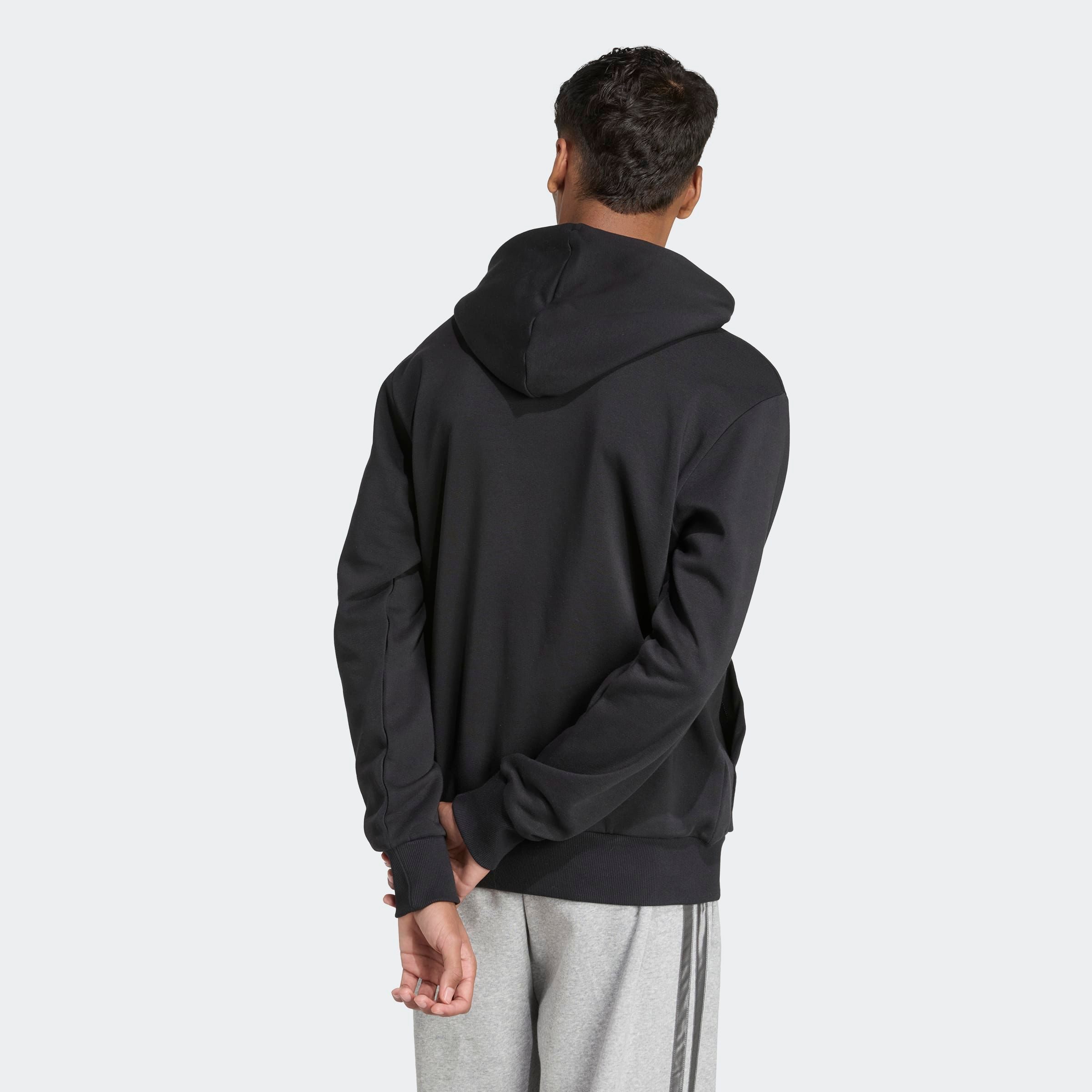 adidas Sportswear Kapuzensweatshirt HOLIDAY 3S HOODIE mit großem BOS Branding, festliches Design, mit Rundhalsausschnitt