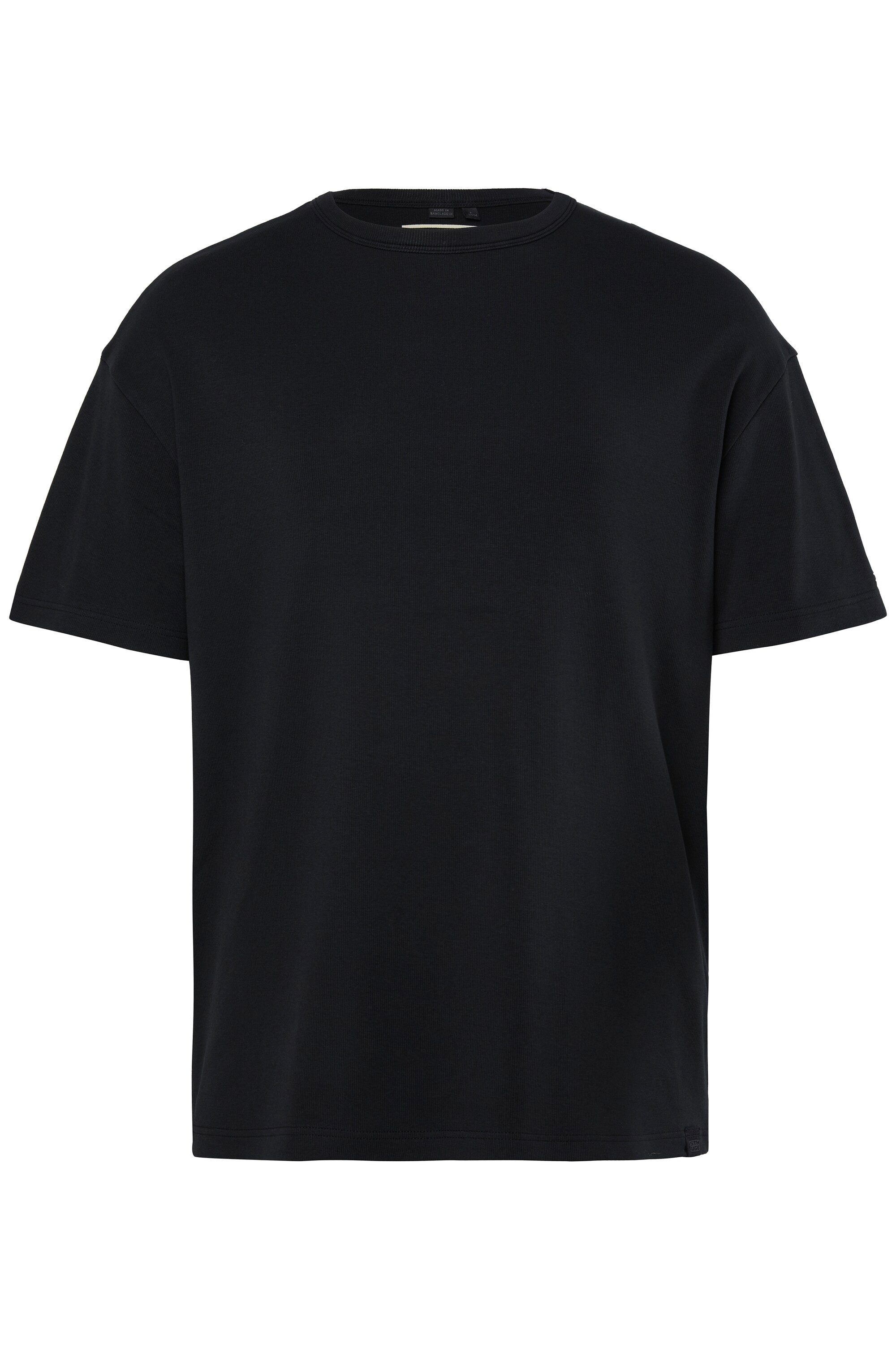 STHUGE T-Shirt T-Shirt Halbarm oversized Rippjersey bis 8 XL