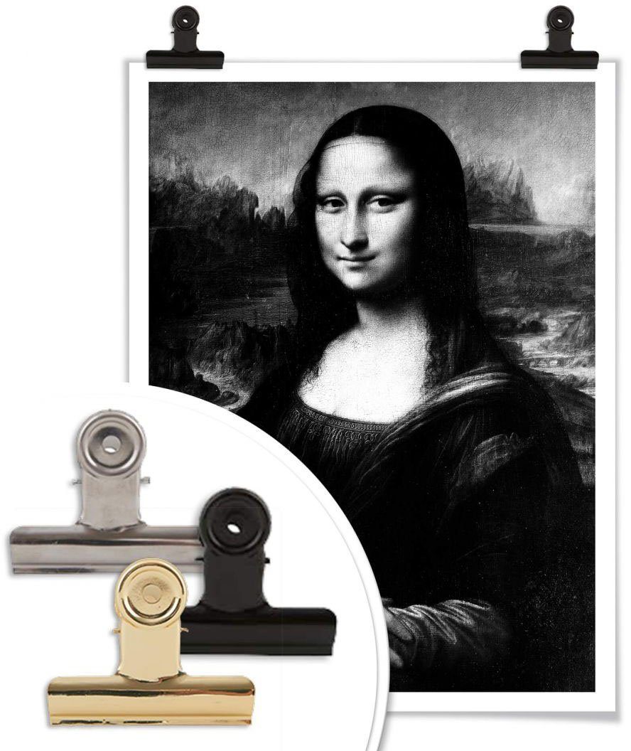 Wall-Art Poster Mona Lisa, (1 Menschen St)