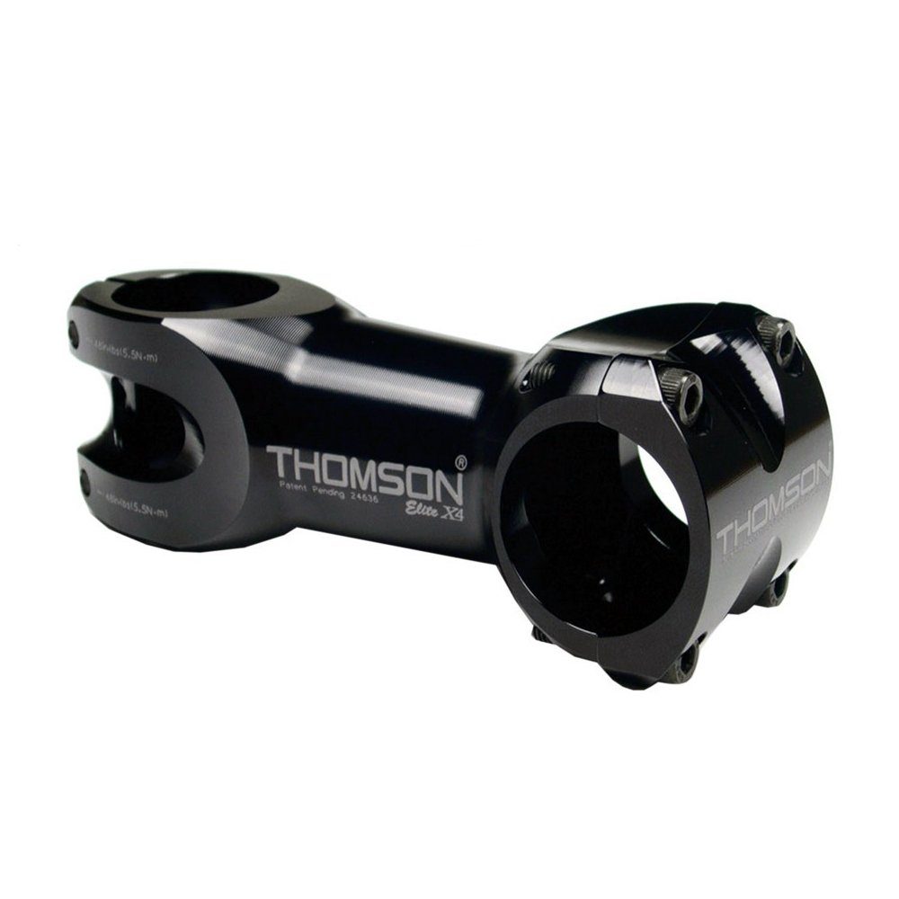 Thomson Рульvorbau 1-1/8" A-Head Vorbau "Elite X4", Длина: 90 mm / 0°, Руль: 31,8 mm