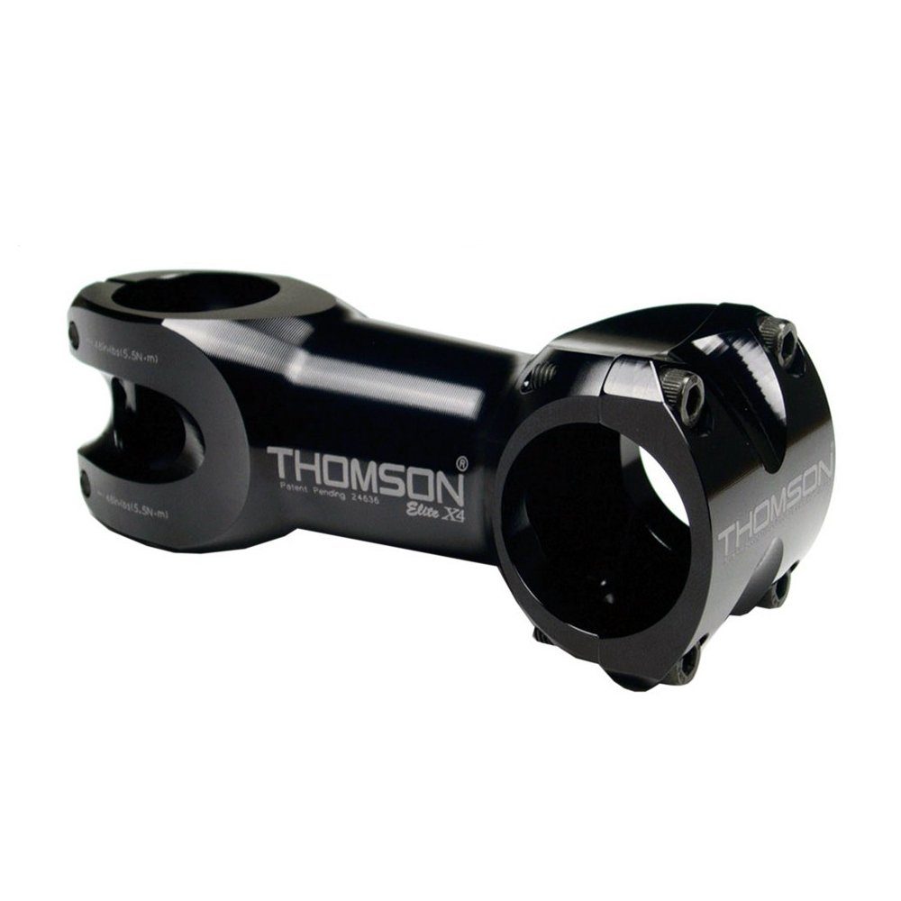 Thomson Lenkervorbau 1-1/8" A-Head Vorbau "Elite X4", Länge: 90 mm / 0°, Lenker: 31,8 mm