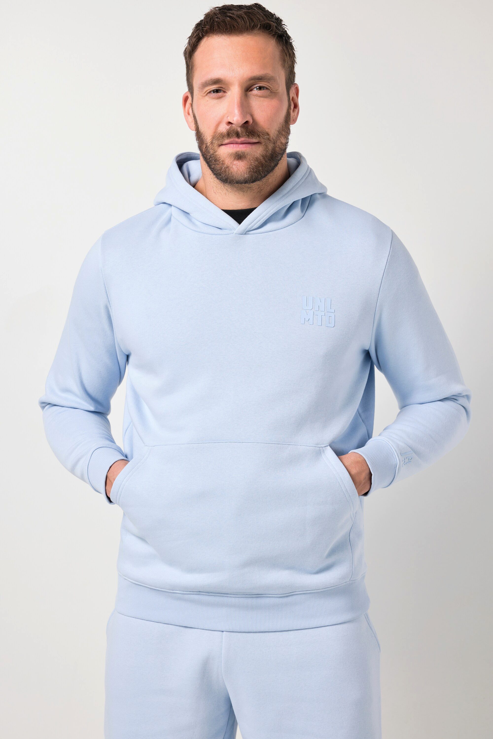 JP1880 Sweatshirt Hoodie Fitness Kapuzensweater Brustprint