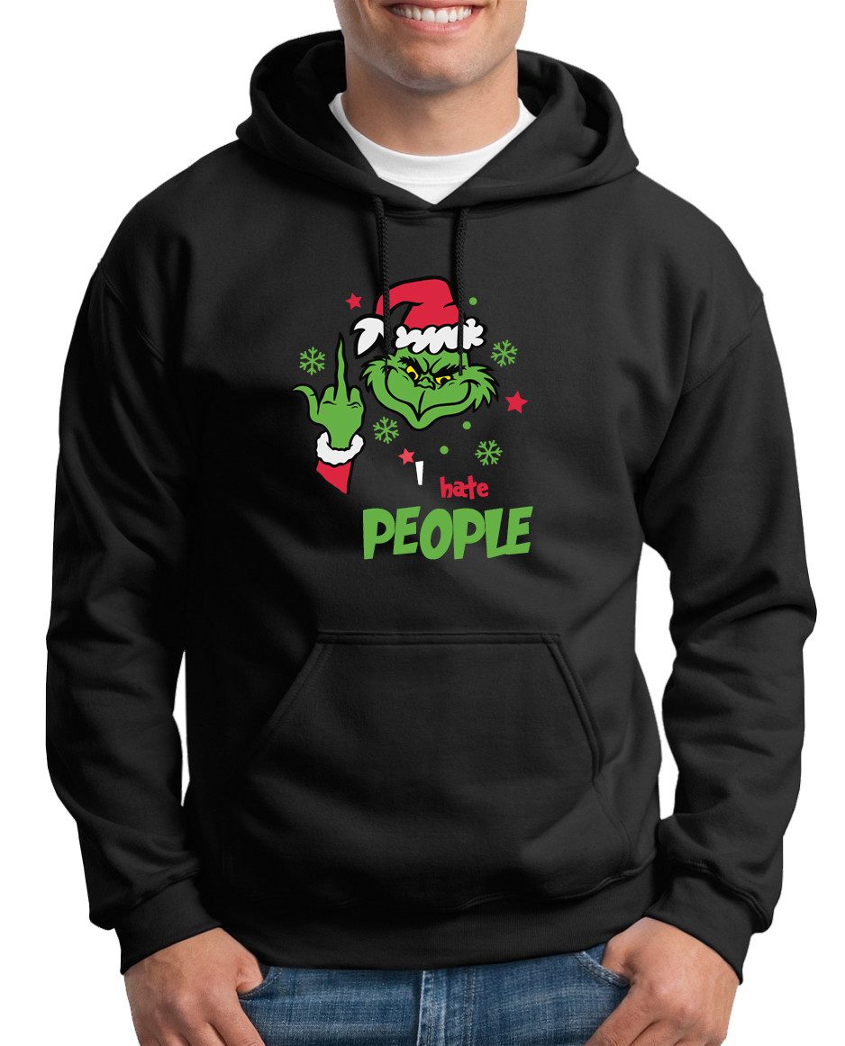 Kapuzenpullover Hoody I hate people