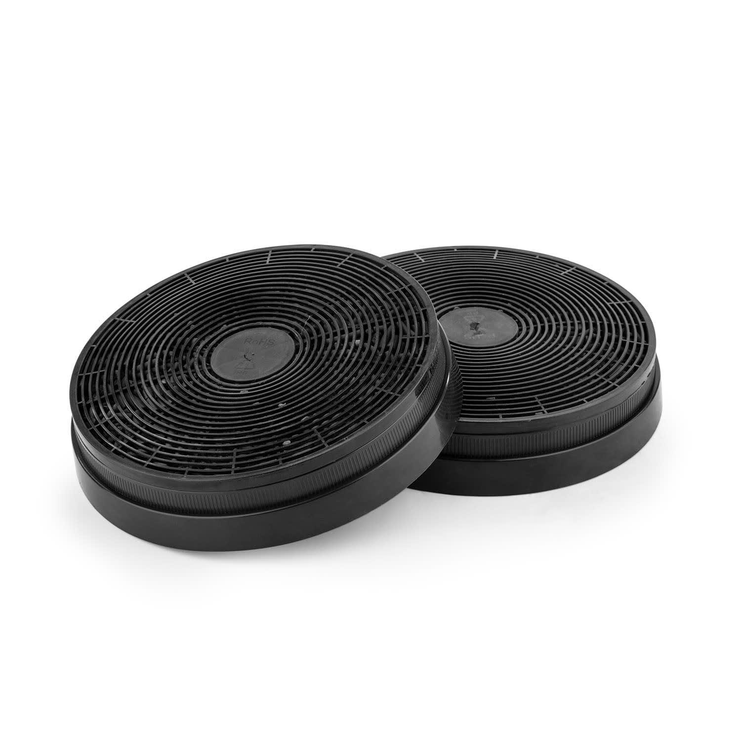 2x Aktivkohlefilter Für Klarstein Dunstabzugshaube - 11,2 Cm, Einfach Zu Wechseln