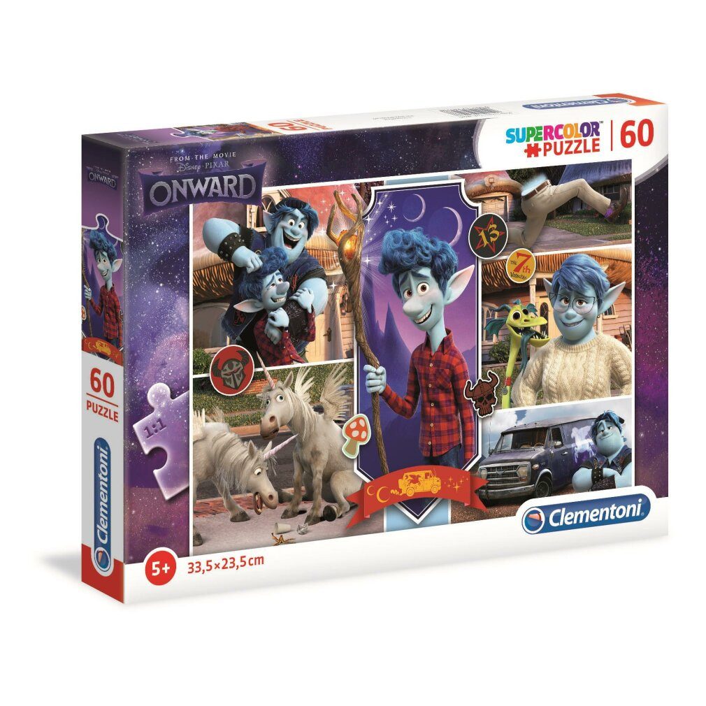 Clementoni® Puzzle Clementoni 60Pcs Puzzle Disney Onward 26993 X6, Puzzleteile