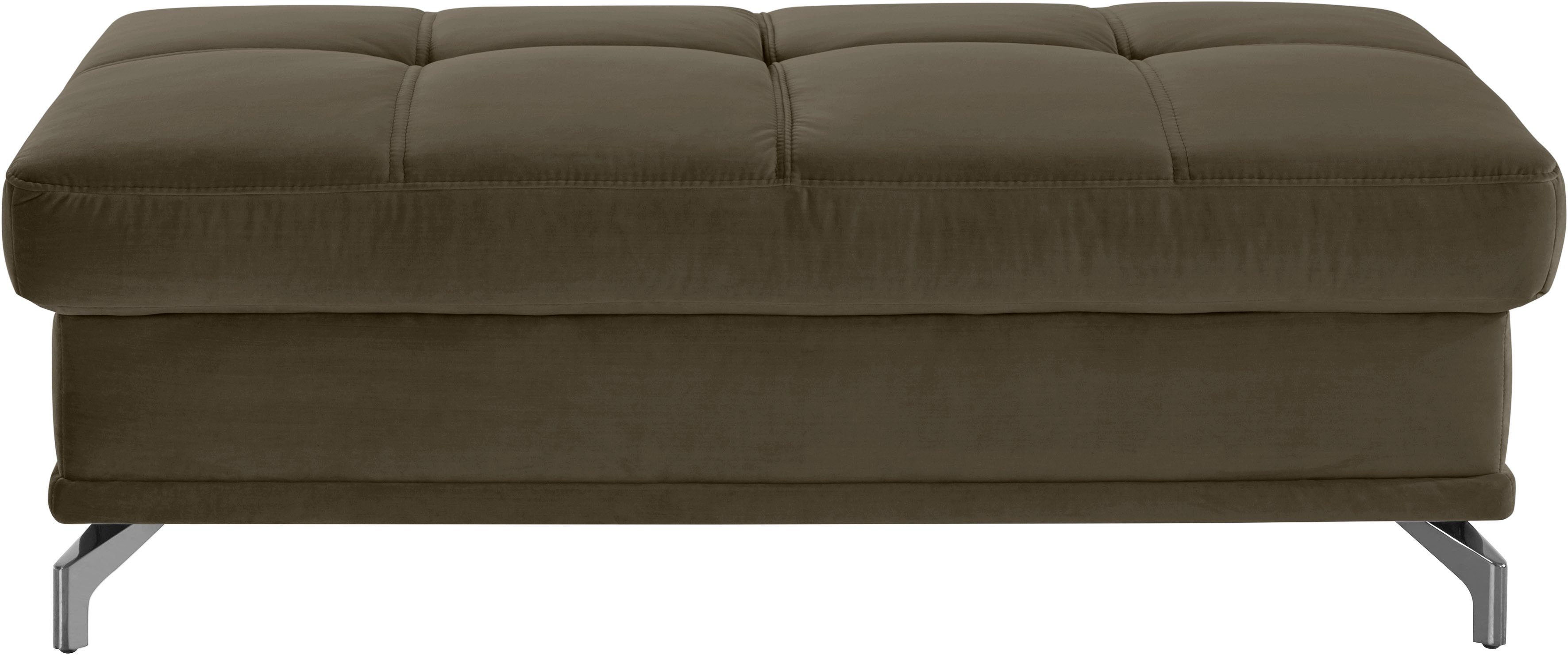 OTTO home Polsterhocker Costello, B: 133 cm, individuell zu kombinieren, Federkern