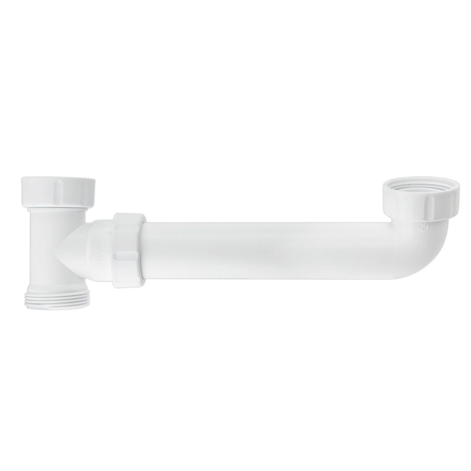 Haas Otto Siphon Doppel-Spülenanschluss 1 1/2 Zoll x 1 1/2 Zoll Siphon