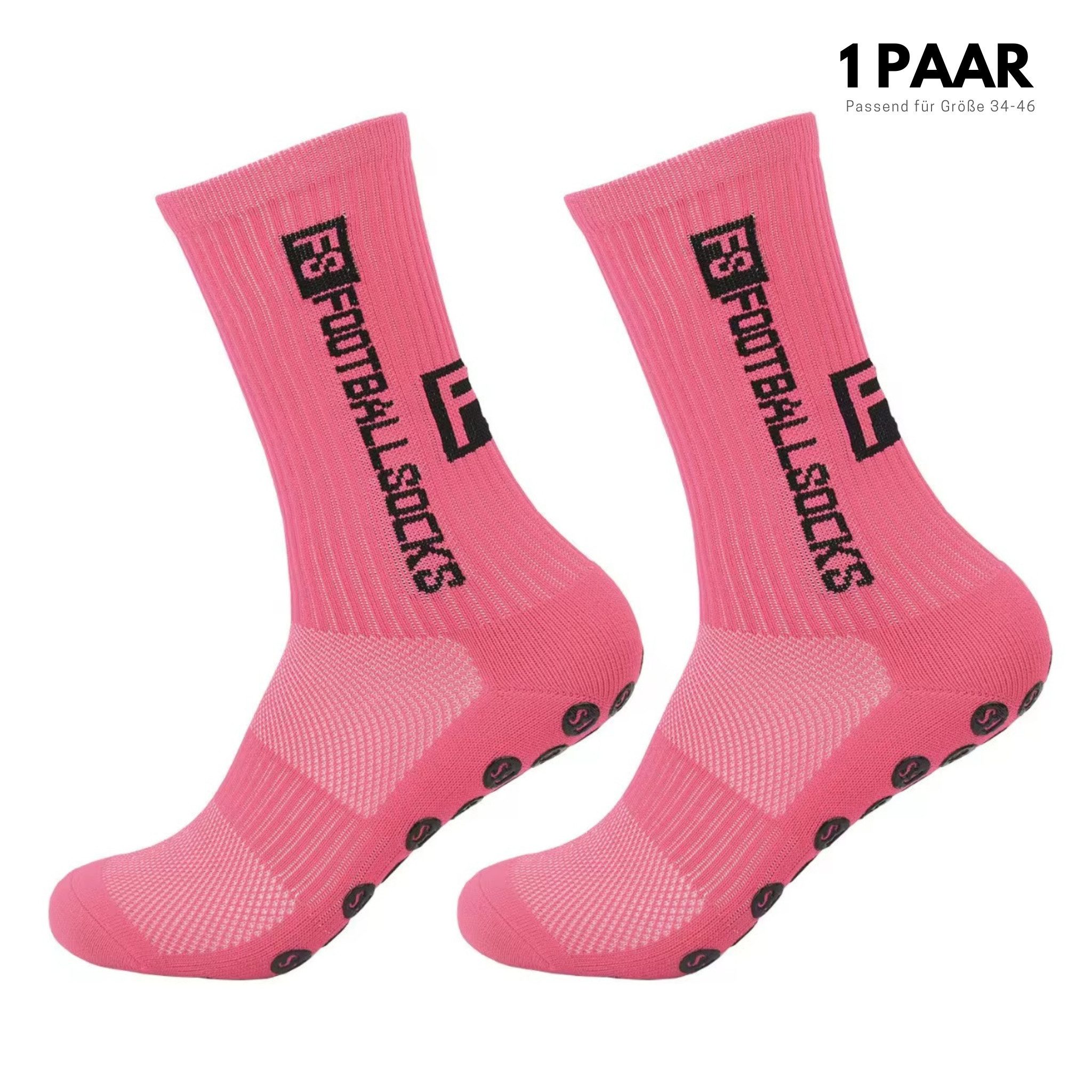 ARMORAX Sportsocken Fußball Socken Unisex – Antirutsch-Noppen, atmungsaktives Mesh (Paar, 1-Paar, Paarweise) Atmungsaktive Socken mit 3D-Form & Anti-Rutsch