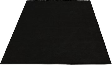 Teppich Montana, merinos, rechteckig, Höhe: 20 mm, Kurzflor, Uni-Farben, besonders weich
