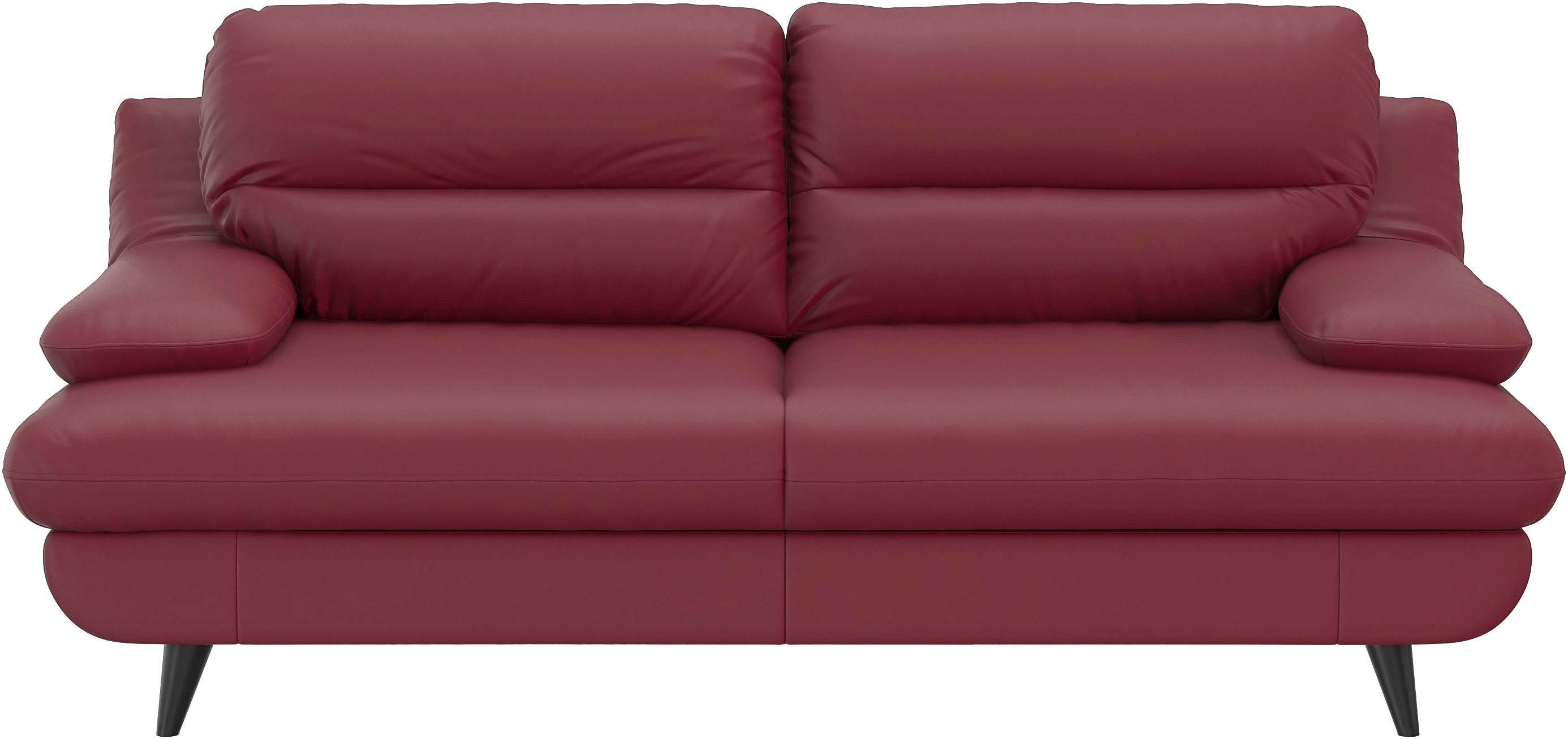 COTTA 2,5-Sitzer Pike, B: 198 cm, mit Metallfüße, wahlweise auch in Echtleder