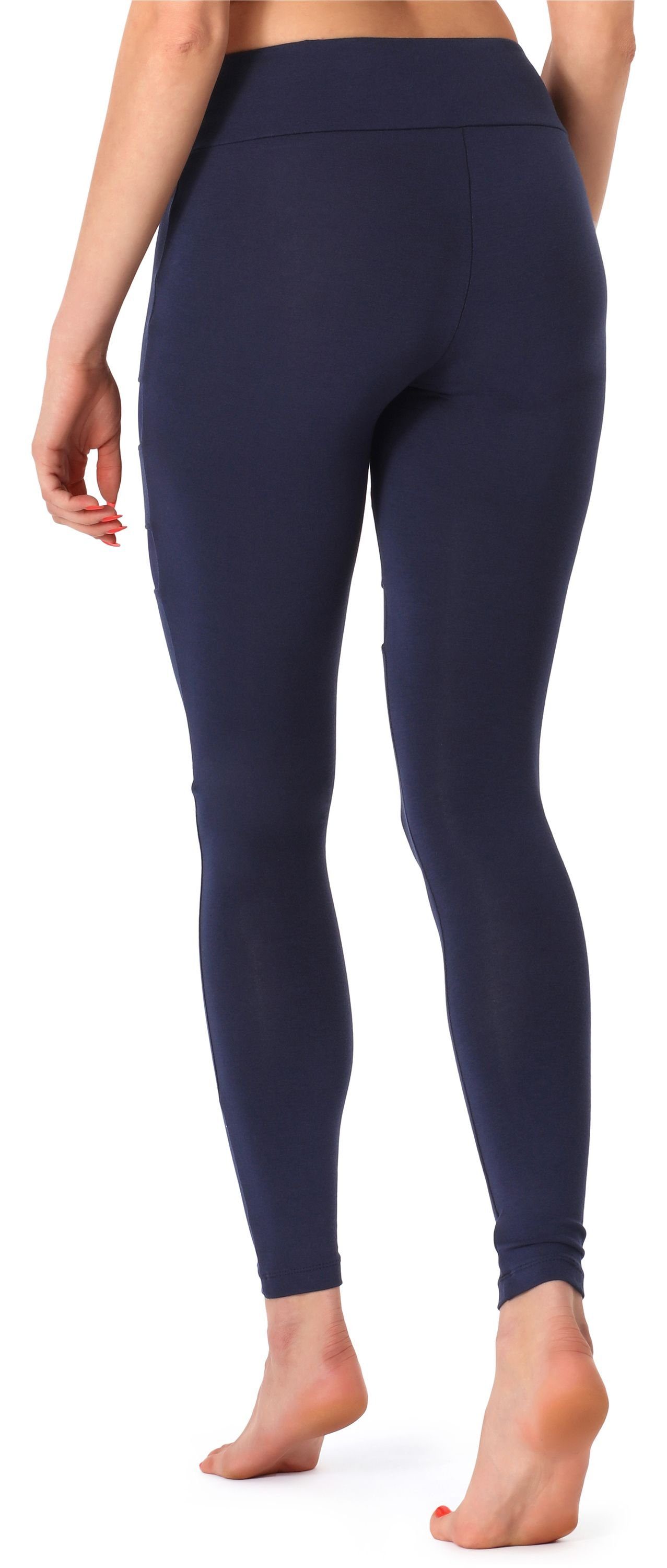 Merry Style Leggings Damen Lange Leggings Fitnesshose aus Viskose MS10-232 günstig online kaufen