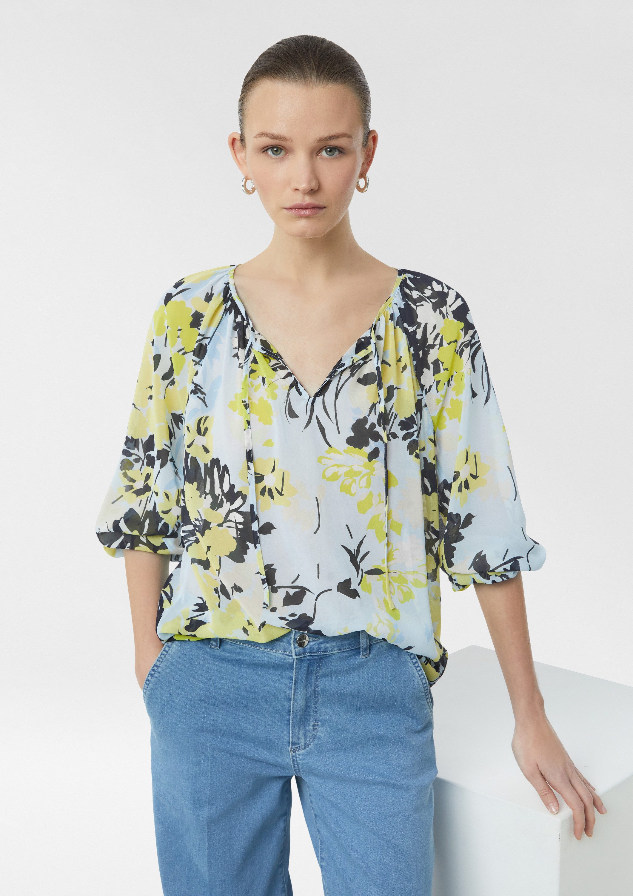 Langarmbluse Bluse