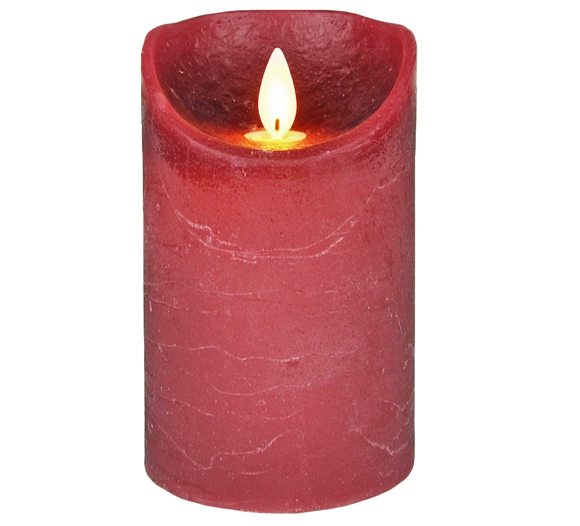 Coen Bakker Deco BV LED-Kerze LED Echtwachskerze Kerze 10 / 12,5 / 15 cm Timer Ø 7,5cm Wachskerze (1-tlg), große Farb- und Größenauswahl, Echtwachskerzen mit Timerfunktion