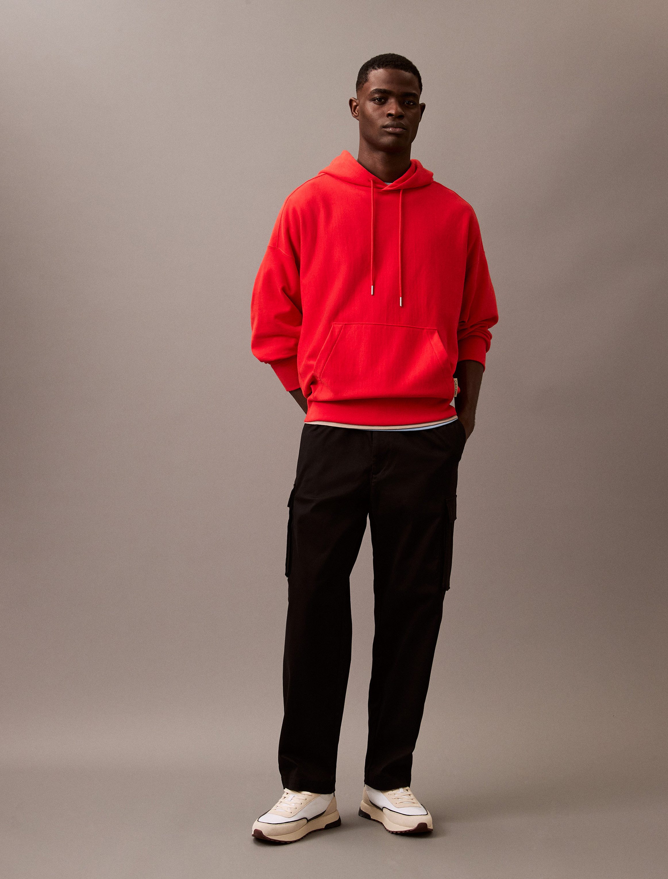 Calvin Klein Jeans Cargohose CO PULL ON STRAIGHT CARGO PANT in Unifarbe günstig online kaufen