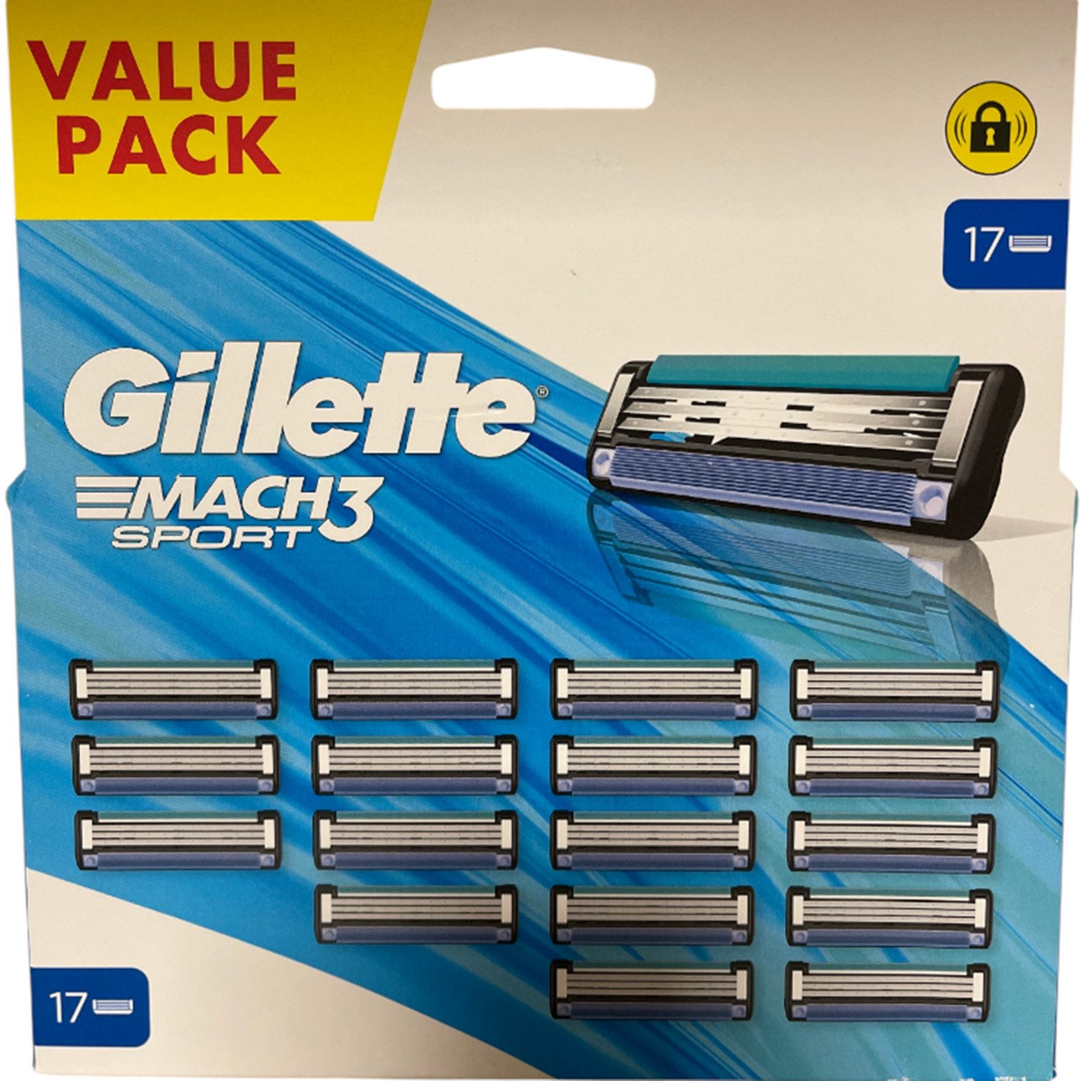 Gillette Леза для бритви Mach 3 Sport, 17-tlg.