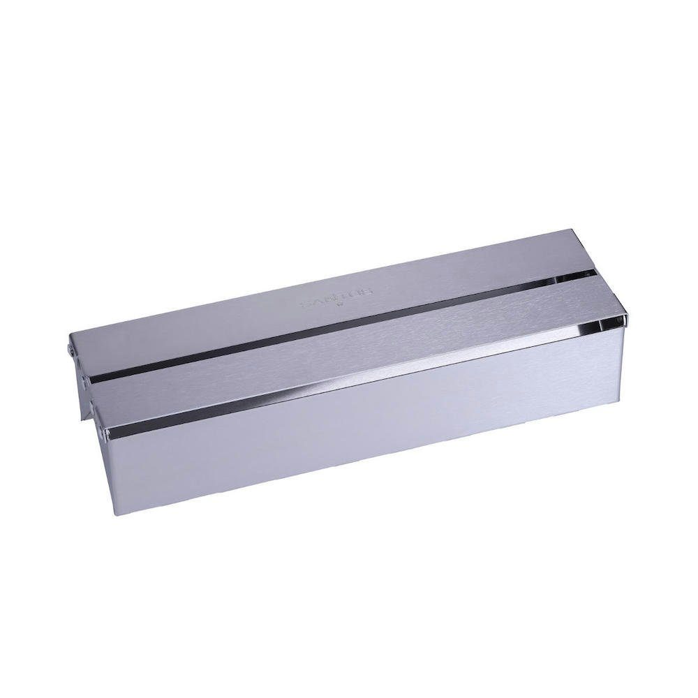 PROREGAL® Räucherbox Räucherbox / Smokerbox für Napoleon Gasgrills, 30 x 8,6 x 6,5 cm