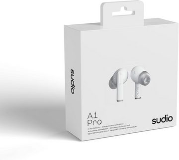 sudio Touch Control mit IPX4 geschützt In-Ear-Kopfhörer (Einfache Handhabung und bequemer Sitz für stundenlangen Musikgenuss ohne Unterbrechung., mit Aktive Geräuschunterdrückung, robustes Design, lange Akkulaufzeit)