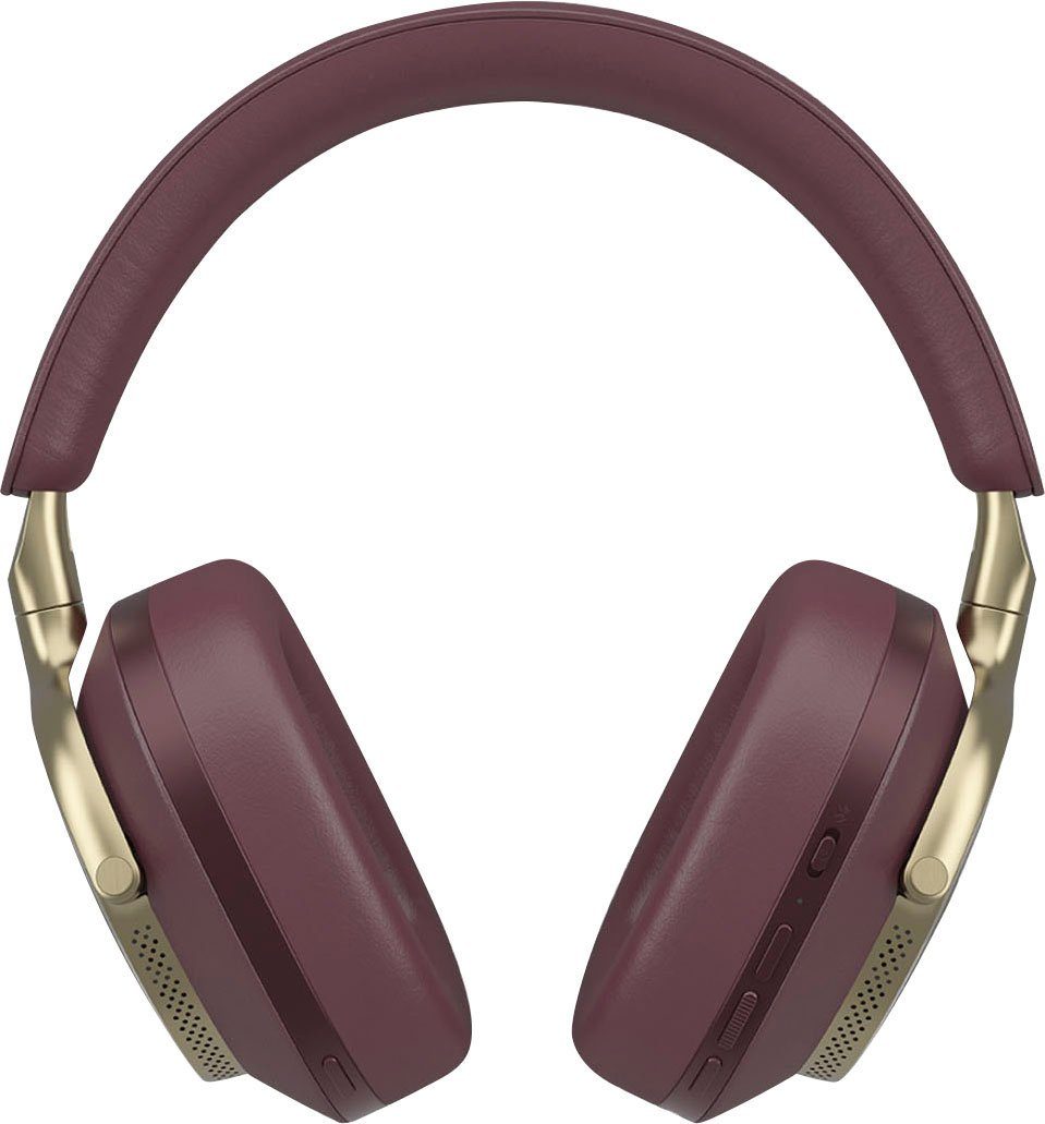 Bowers & Wilkins Px8 A2DP Bluetooth-Kopfhörer aptX Burgunderrot Bluetooth, Transparenzmodus, HSP, Bluetooth) Bluetooth, Noise-Cancelling, Bluetooth, Königliches HFP, AVRCP Hi-Res, (Geräuschisolierung