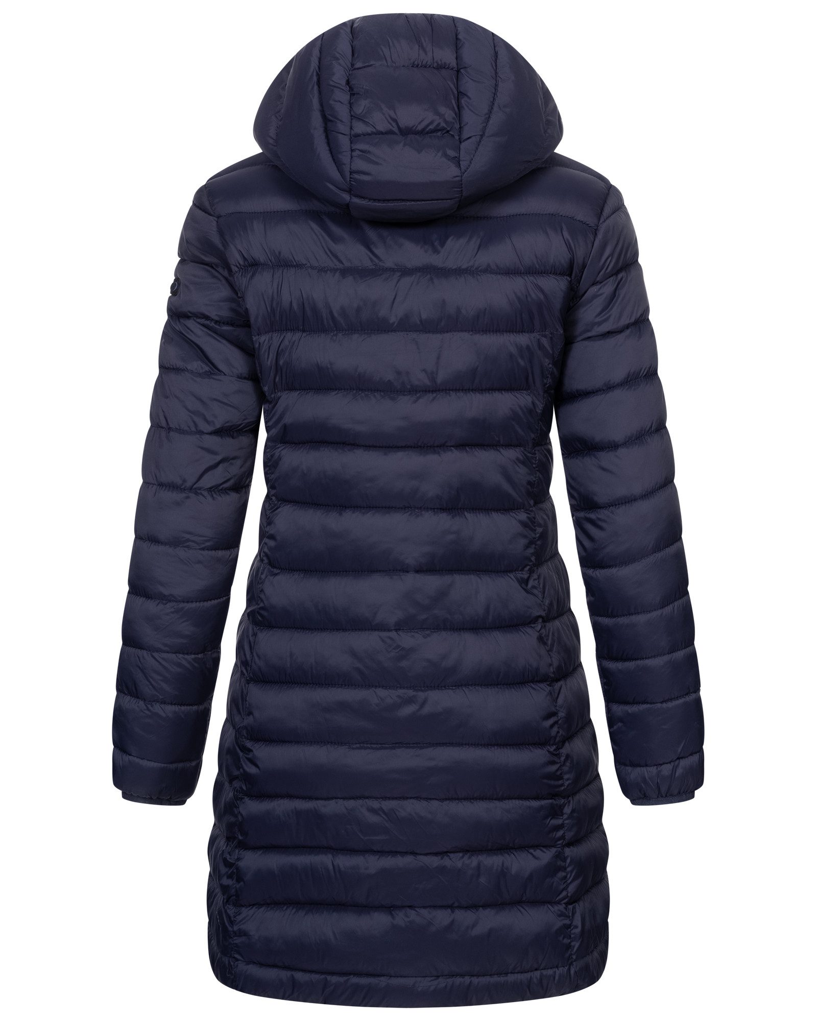 Geographical Norway Steppmantel Damen Herbst Jacke Steppjacke Outdoor leicht Kapuze Übergangsjacke