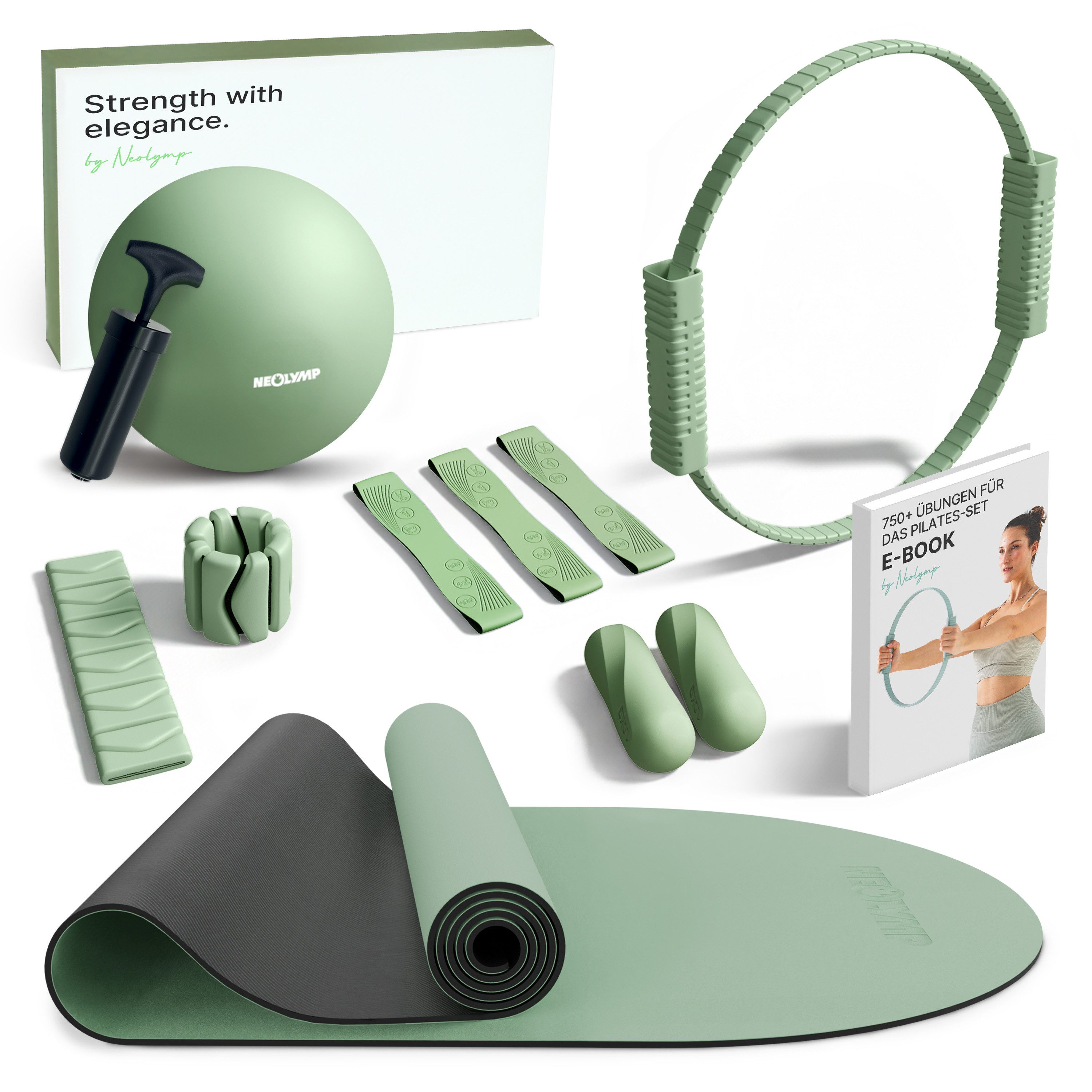 Pilates Set-Matcha