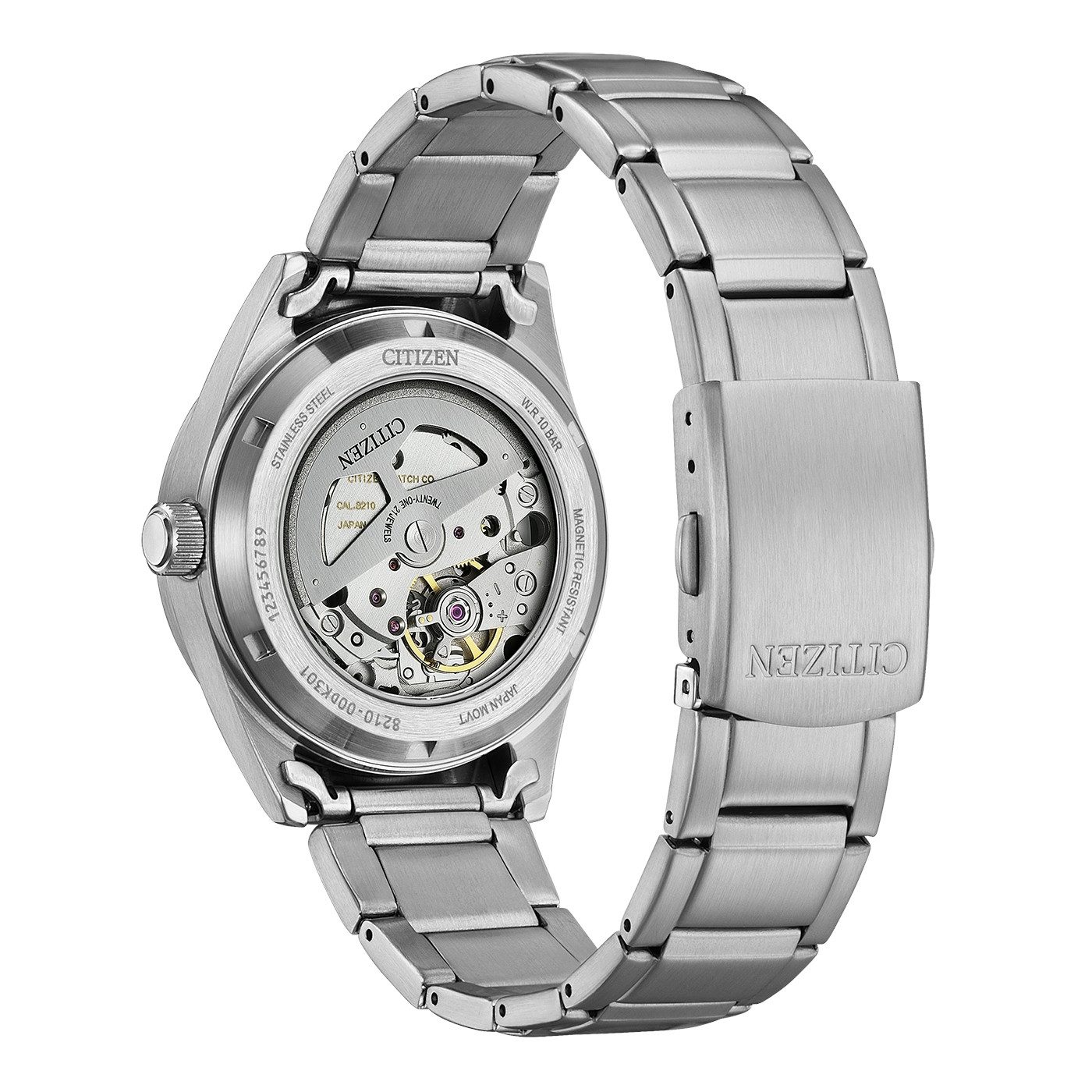 Citizen Automatikuhr Diver Looking Automatik Unisex size NJ0220-52X, Armbanduhr, Damenuhr, Herrenuhr, Edelstahlarmband, analog, Big Date