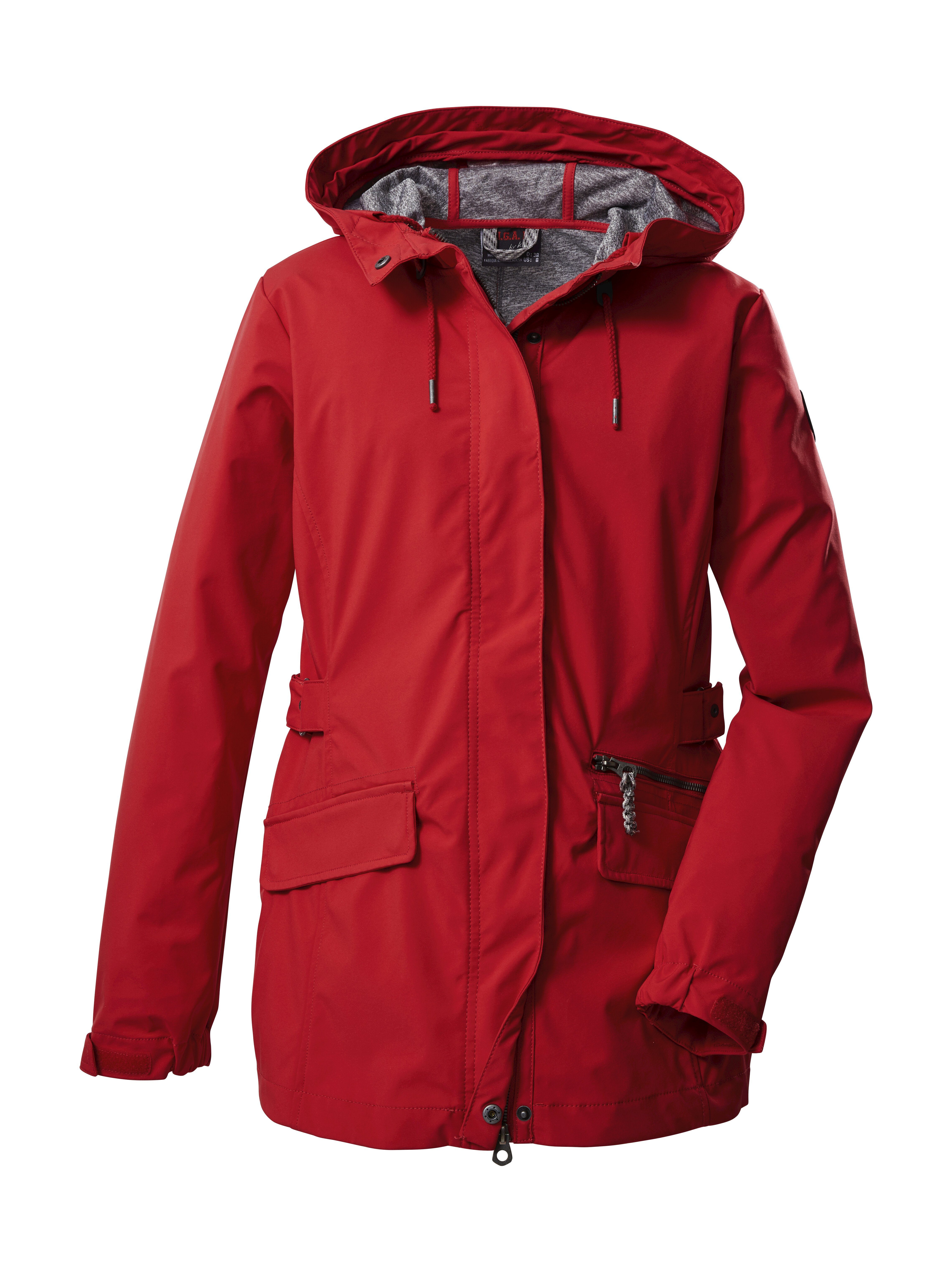 killtec G.I.G.A. GS DX SFTSHLL JCKT 96 Softshelljacke rot WMN by