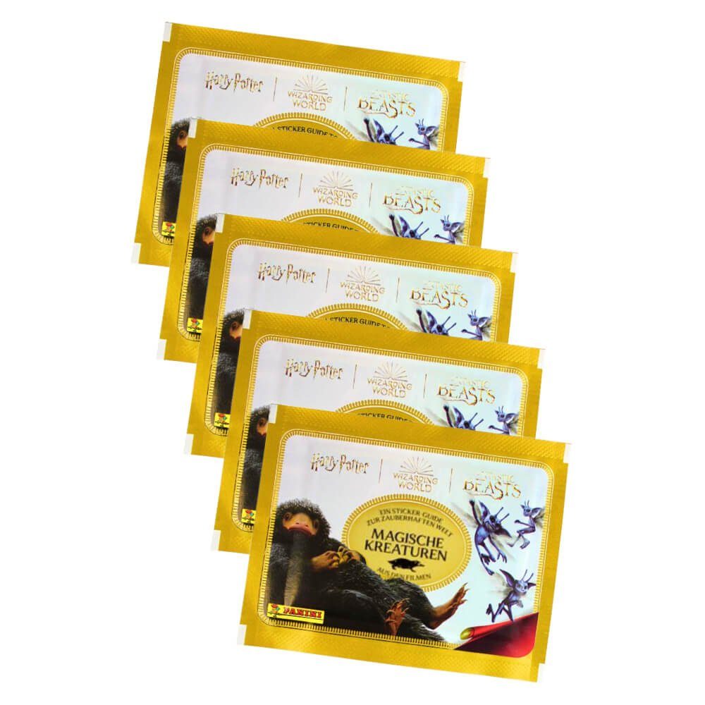 Sticker Panini Harry Potter Sticker - Magische Kreaturen (2023) - 5 Tüten