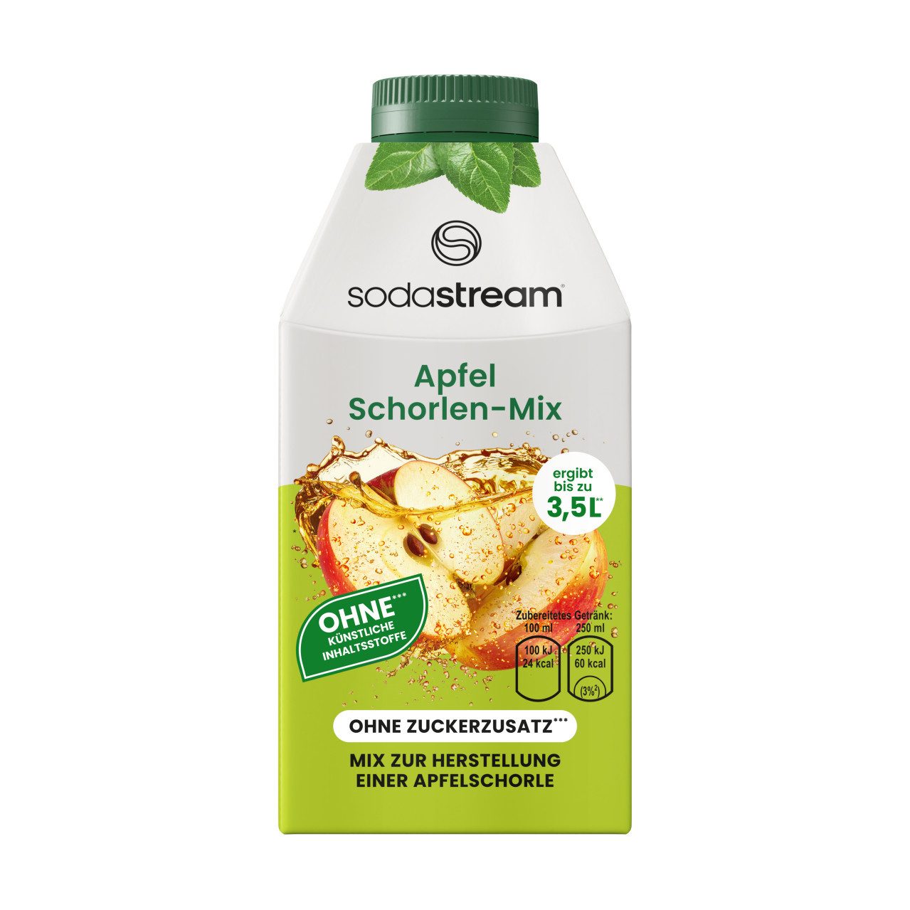 SodaStream Getränkespender Sodastream Sirup Apfel Schorlen-Mix 500 ml