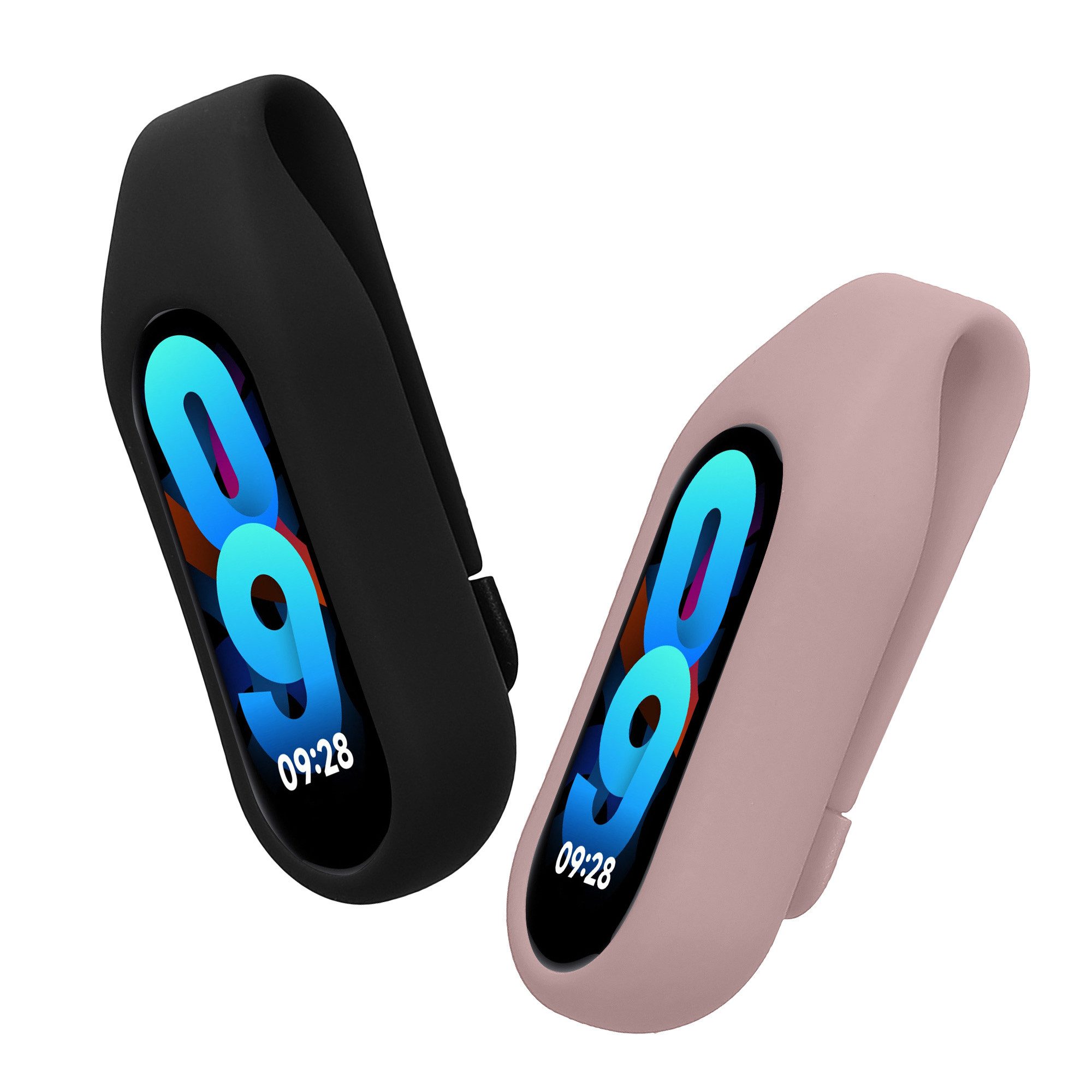 Smartwatch-Armband 2x Clip Halter für Xiaomi Mi Band 10 / 9 / 8