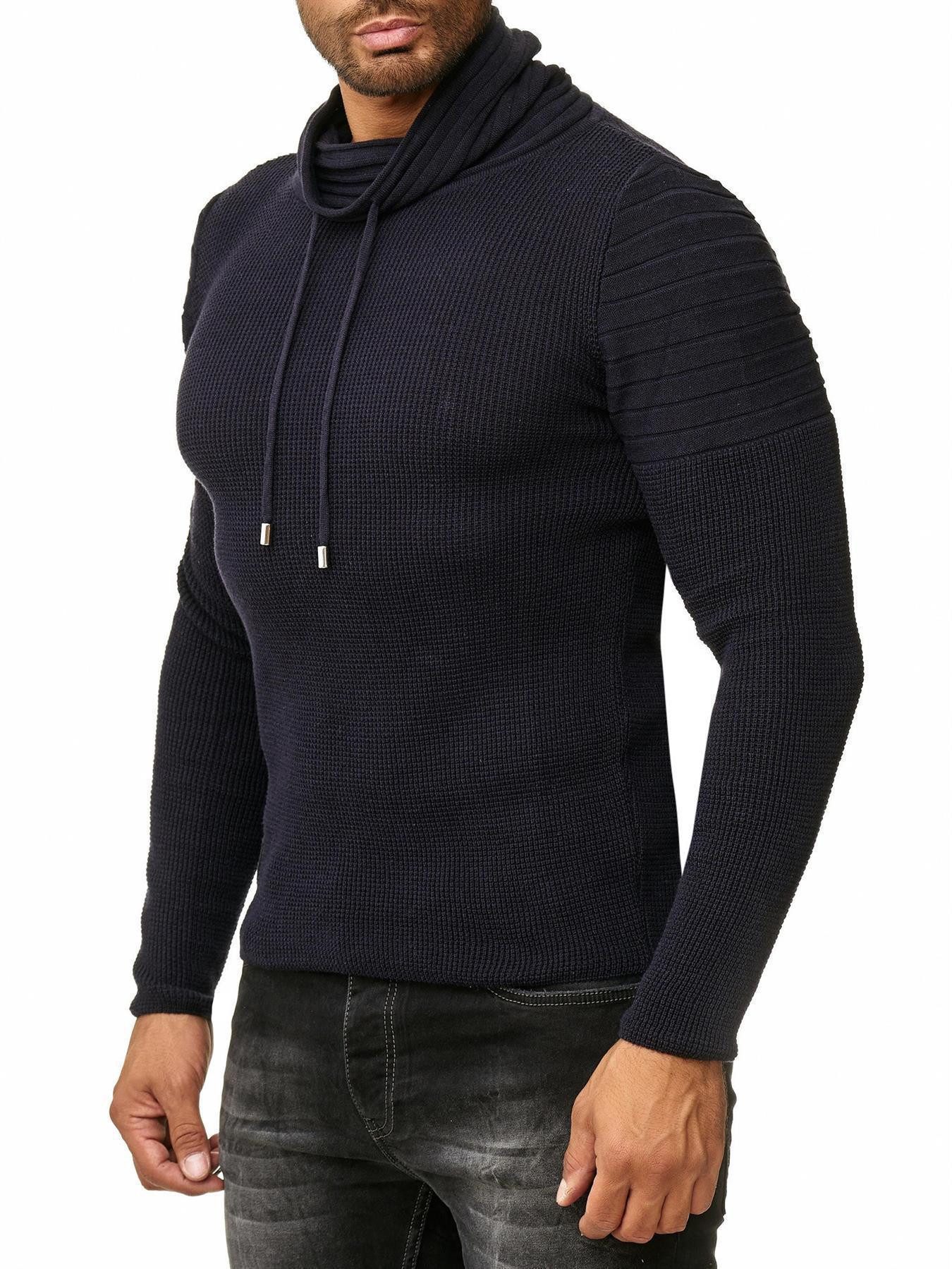 RedBridge Strickpullover Herren Strickpullover Rollkragen günstig online kaufen