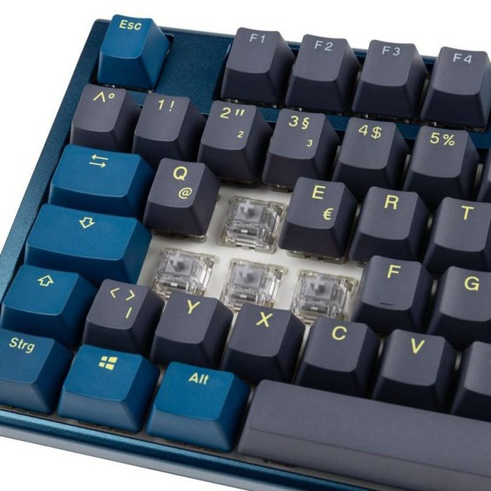 Ducky One 3 Daybreak TKL Tastatur RGB LED MX-Speed-Silver Gaming-Tastatur AL9349