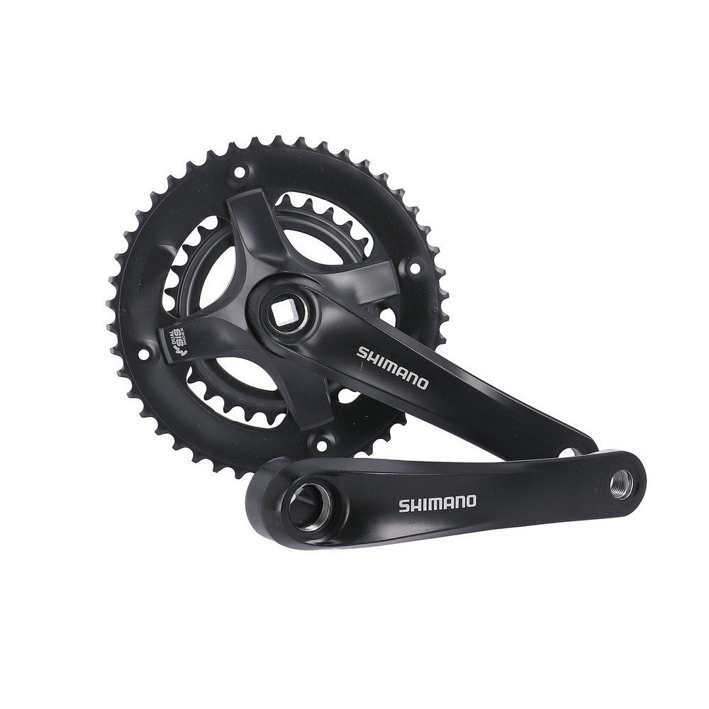 Shimano Fahrradkurbel Kurbelgarnitur TY501 46/30 170mm FCTY501 4-kant 7/8-fach ohne KSS