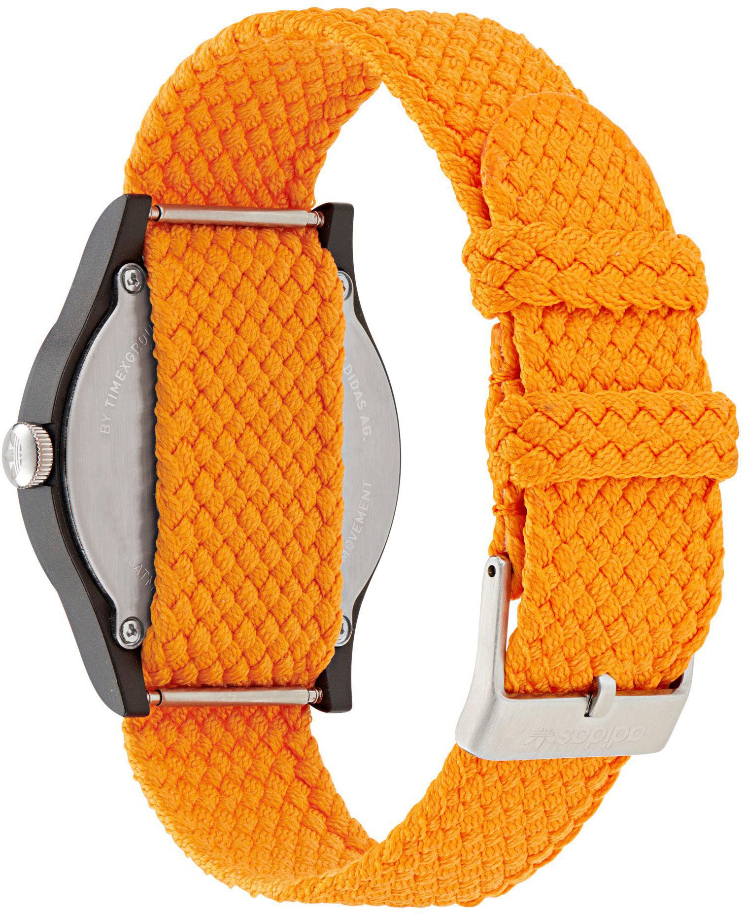 adidas Originals Quarzuhr GAME ONE AOSY250262I, Armbanduhr, Herrenuhr, Damenuhr,Nylonarmband,wasserabweisend bis 5 bar