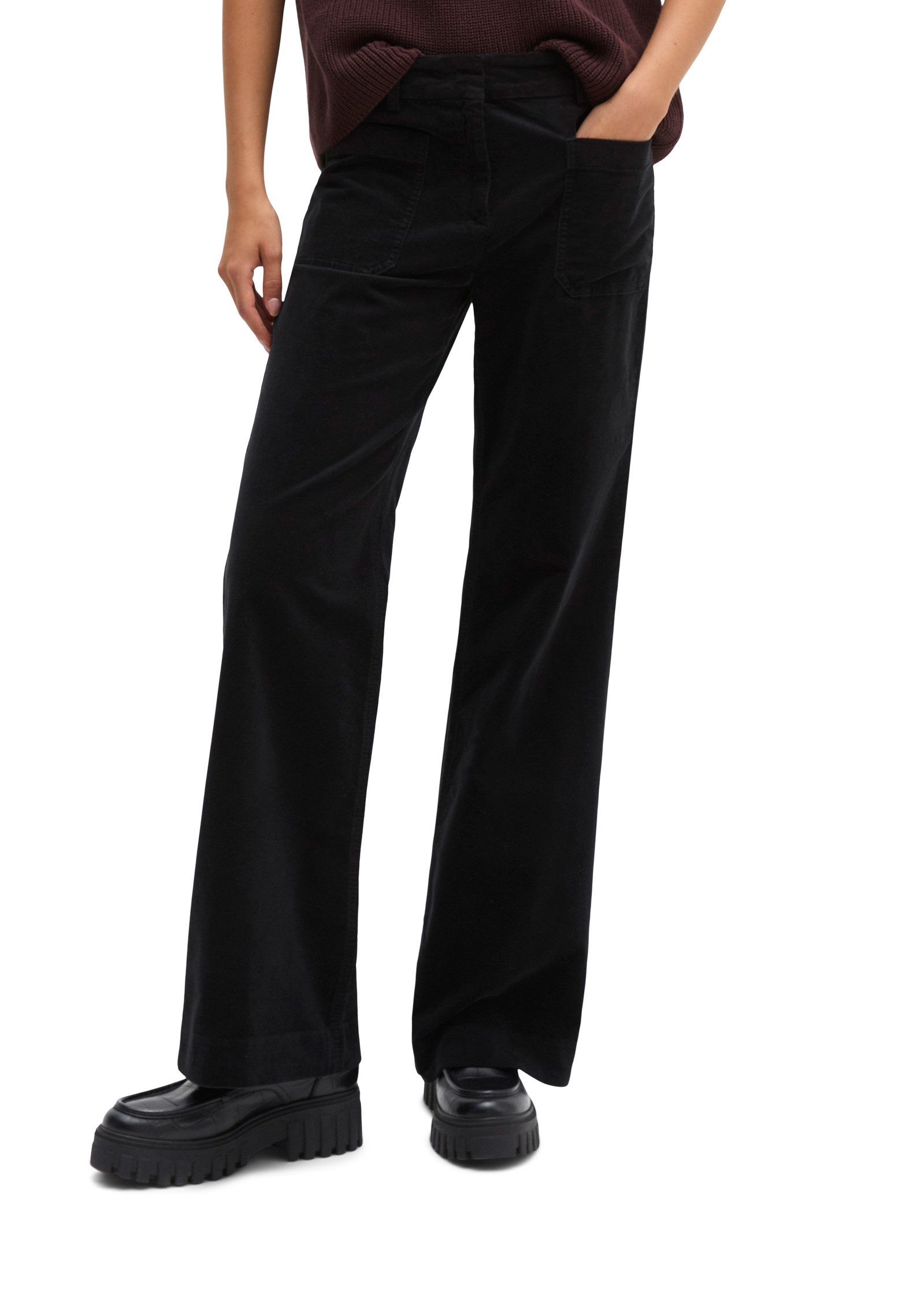 Marc O'Polo Cordhose aus Stretch-Baumwolle, Flared Fit