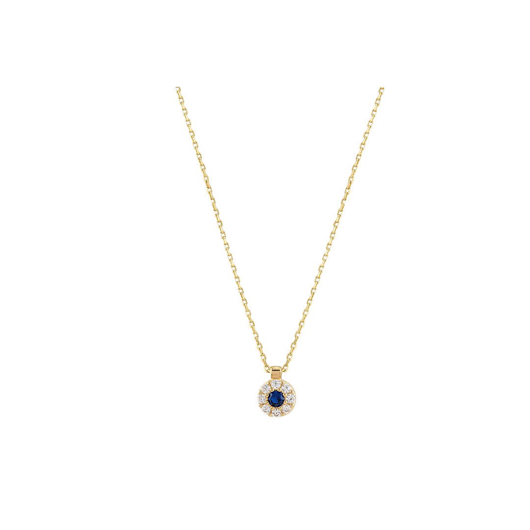 Suzan Gold Kette mit Anhänger SuzanGold® Celestia Glow Goldkette Damen, Hal günstig online kaufen
