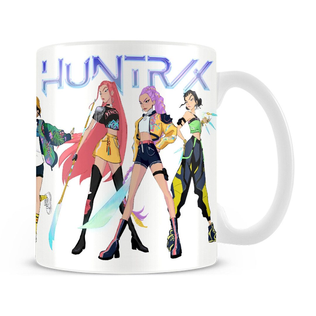 K-Pop Demon Hunters Trinkflasche K-Pop Demon Hunters Tasse 325ml Huntrix