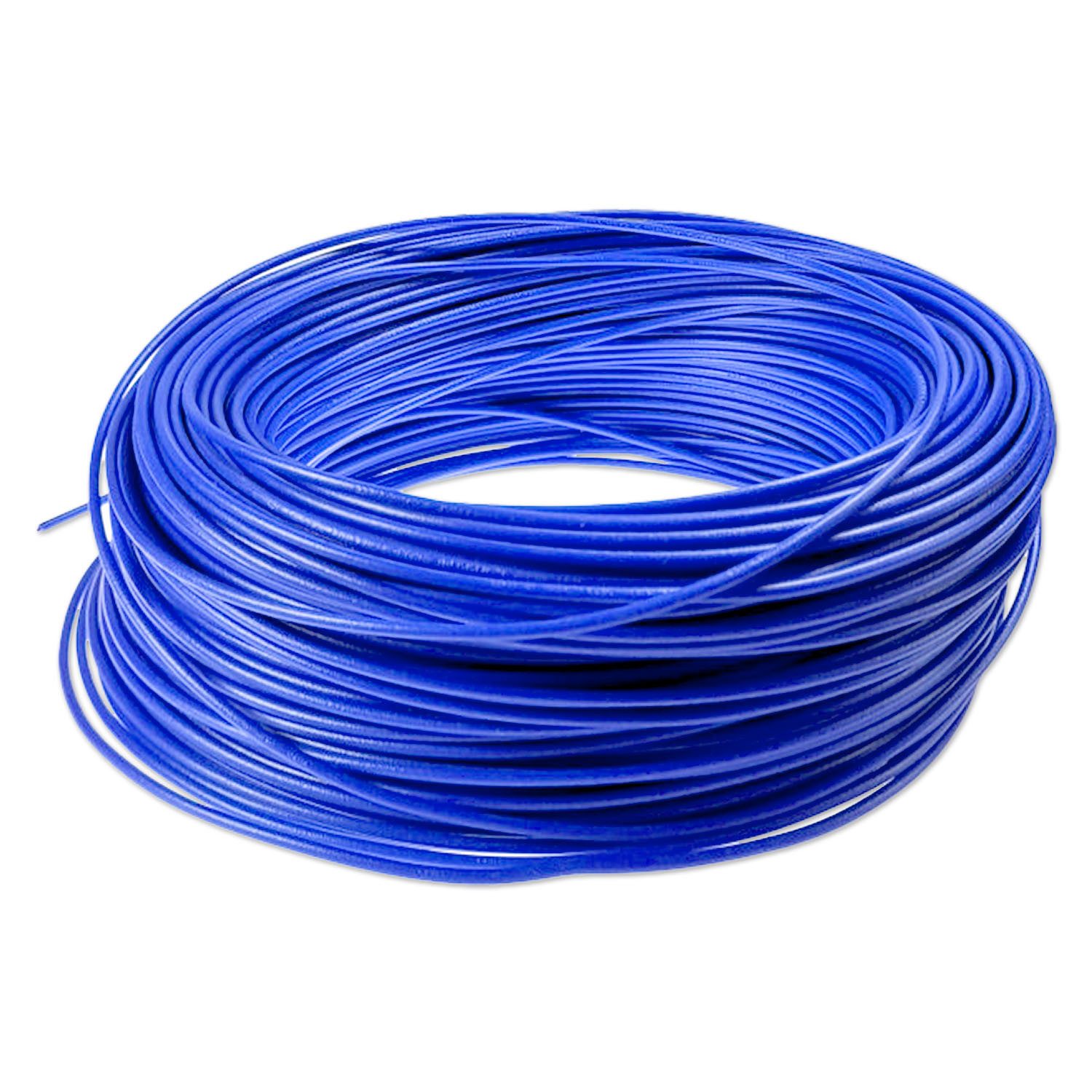 Kabel, 1-Adrig, H05V-K, 1x0,75mm², Blau, Meterware Stromkabel