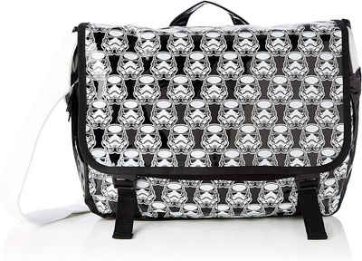 Star Wars Fahrradtasche Star Wars - Storm Trooper - Messenger Bag with Allover Print schwarz - weiss Kuriertasche Umhängetasche Schultasche
