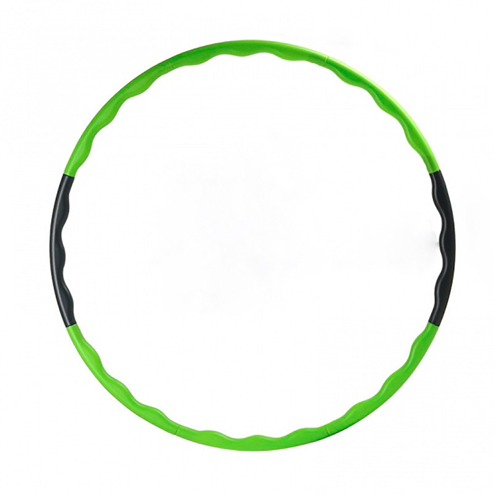 maDDma Hula-Hoop-Reifen 1 Hula Dog Agility Reifen, grün Hoop schwarz Reifen 75cm