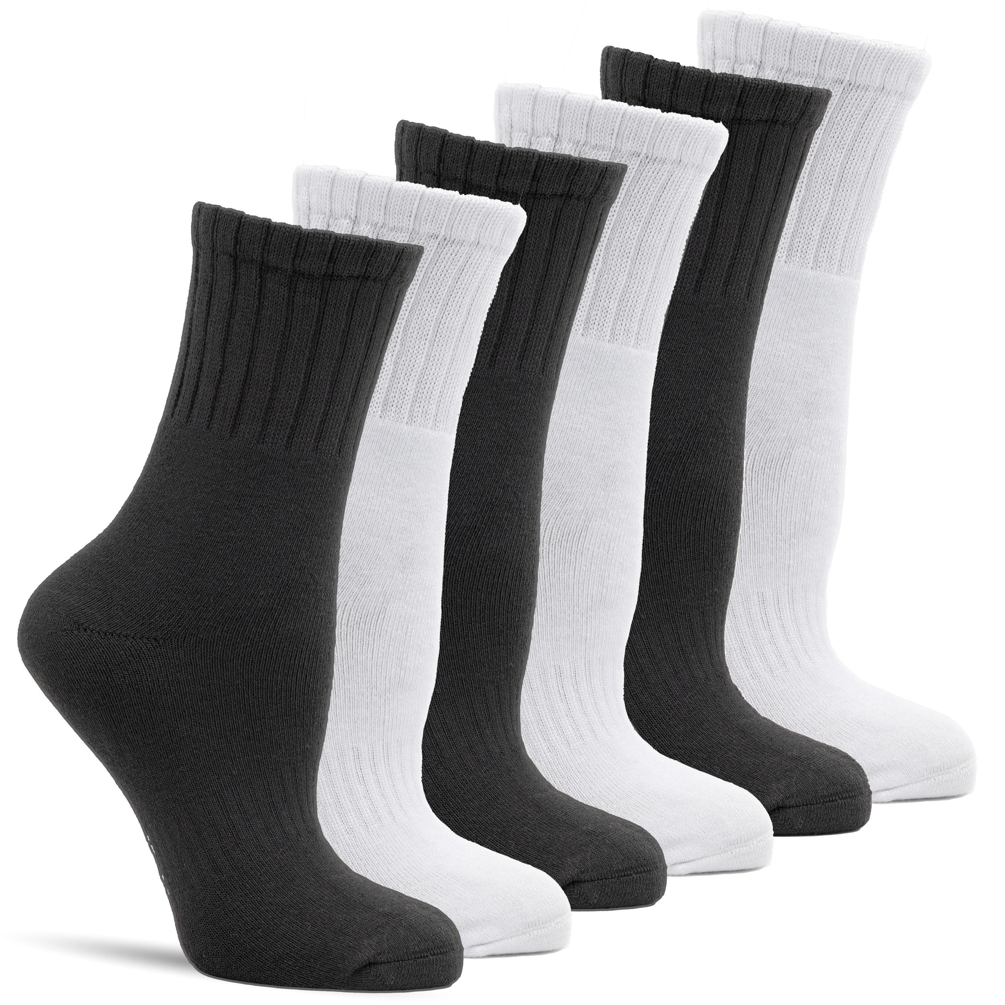 Frostfighter Thermosocken Wintersocken Damen + Herren Thermo (6-Paar) Frottee Innenfutter, warme dicke weiche Socken, Farbauswahl