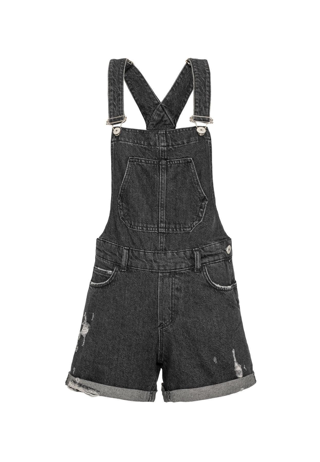 RedBridge Jeanslatzhose Red Bridge Damen Kurze Shorts Hot-Pants Latzhose Sa günstig online kaufen