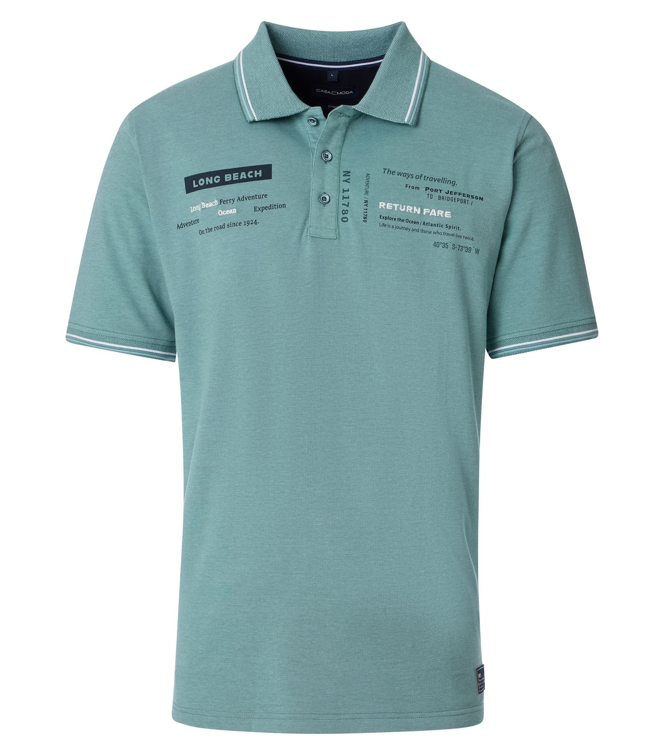 CASAMODA Poloshirt CASAMODA Polo-Shirt uni günstig online kaufen