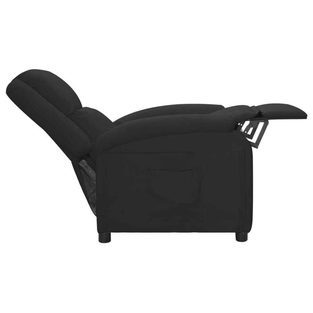 Schwarz Sessel Verstellbar furnicato Kunstleder