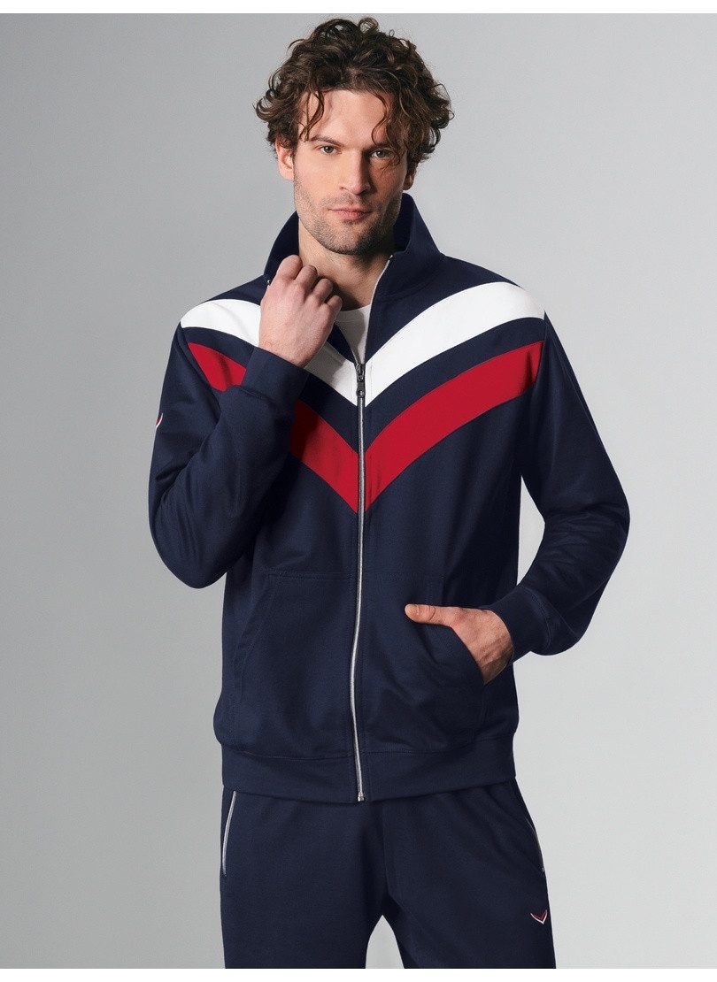 Trigema Sweatjacke TRIGEMA Sweatjacke mit praktischen Taschen (1-tlg)